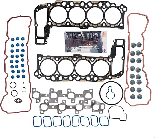 MLS Juego de juntas de cabeza con sello de silicona para Dodge Durango 2004-2007 para Chrysler Aspen 2004-2007 para Dodge Ram 1500 2006-2007 para
