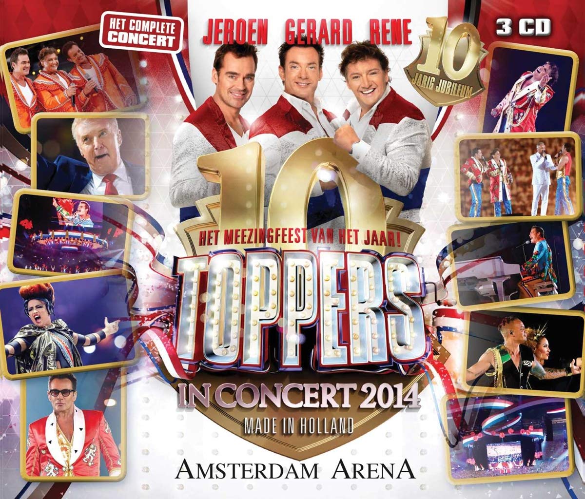 Toppers In Concert 2014 2 DVD concierto integro para regalar a fanaticos del pop