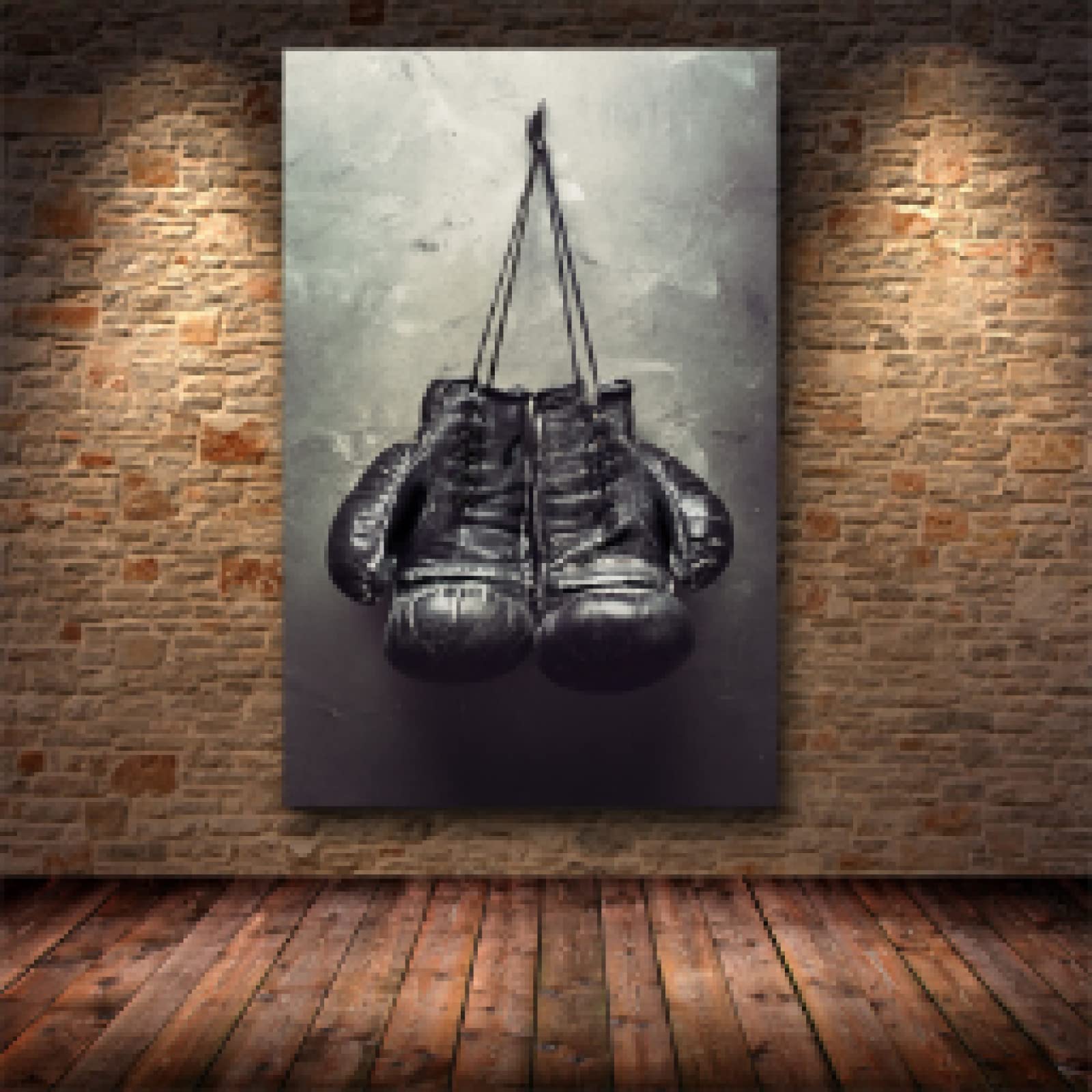 Impression Boxing Gloves d'art moderne pour tableau mural chic - 8