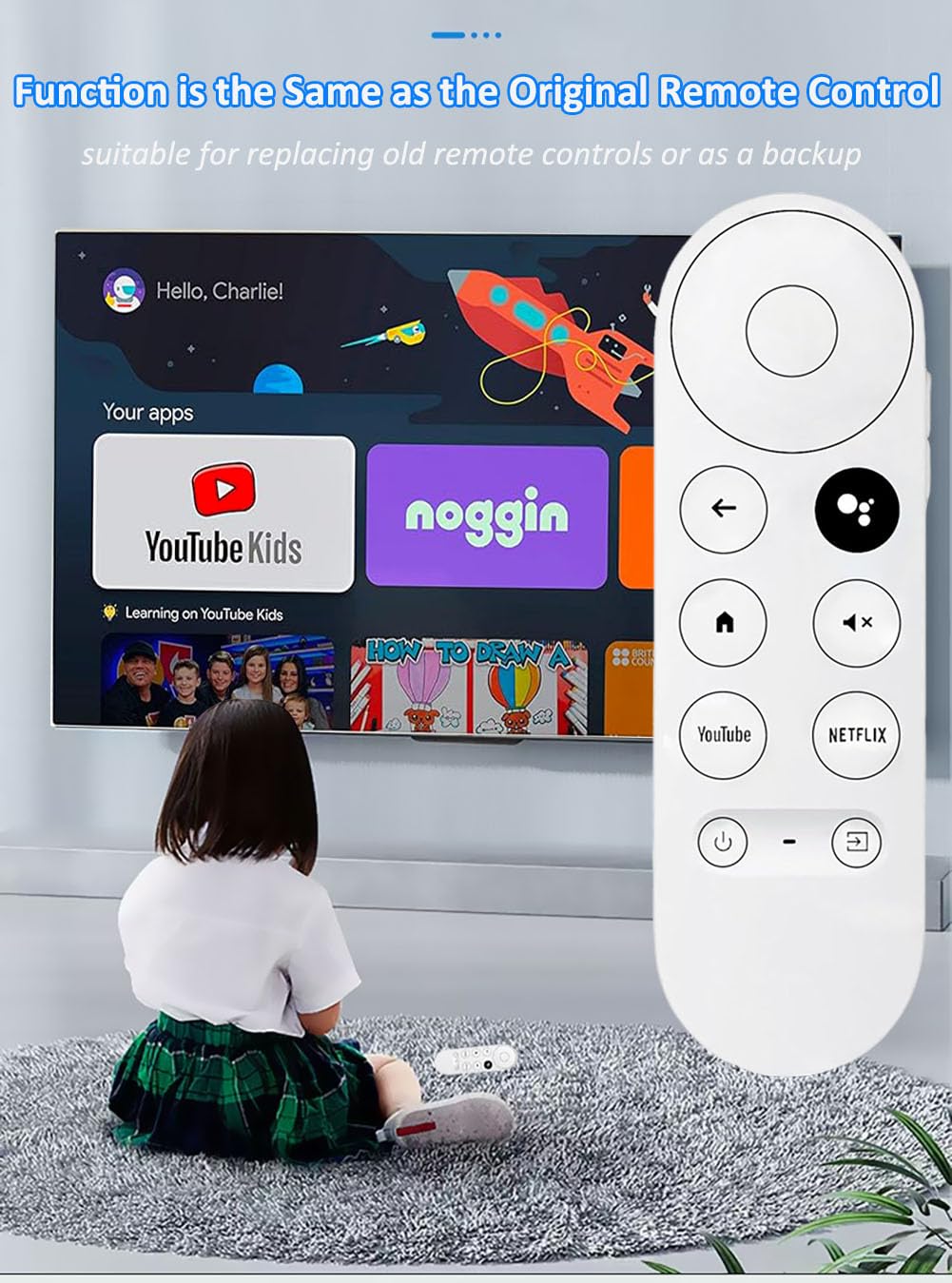 Télécommande De Remplacement NEUVE Pour TV 4K Snow G9N9N (2020) - Bluetooth - Modèle Vo8574