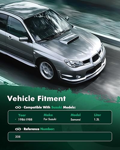 Miniatura 6 de SCITOO radiadores de motor de repuesto automotriz para 1986-1988 para radiador de carrera motriz Suzuki Samurai 208