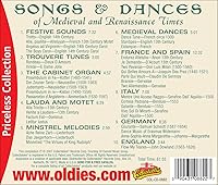Vista 2 de Songs & Dances of Medieval & Renaissance Various