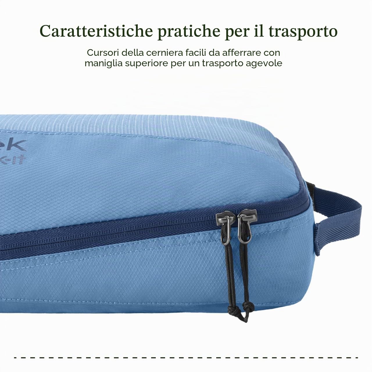 eagle creek Pack-It Reveal Cube Set XS/S/M Blue Dawn