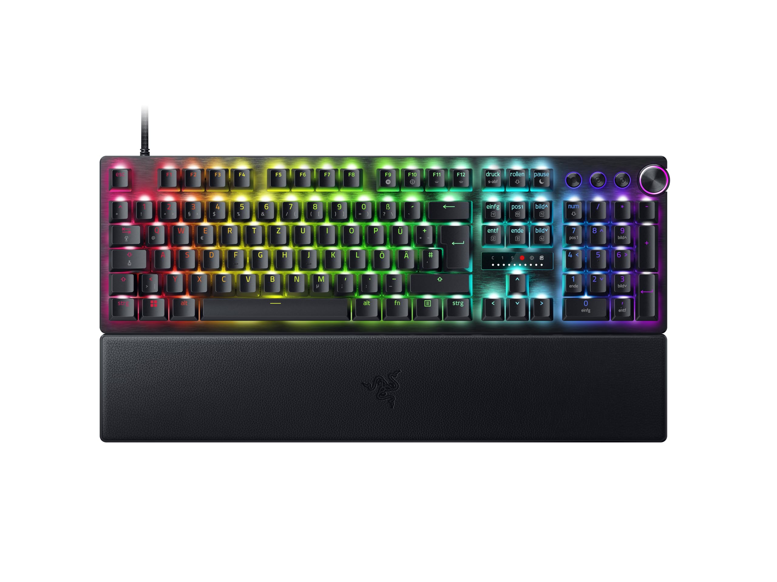 Razer Huntsman V3 Pro 8KHz - Full-Size PC-Gaming Tastatur - 8KHz HyperPolling - Analoge optische ...