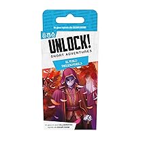 Asmodee – Unlock! Short Adventures, Il Volo dell’Angelo – Gioco da Tavolo con App, Escape Room, 1-6 Giocatori, 10+ Anni, Edizione in Italiano