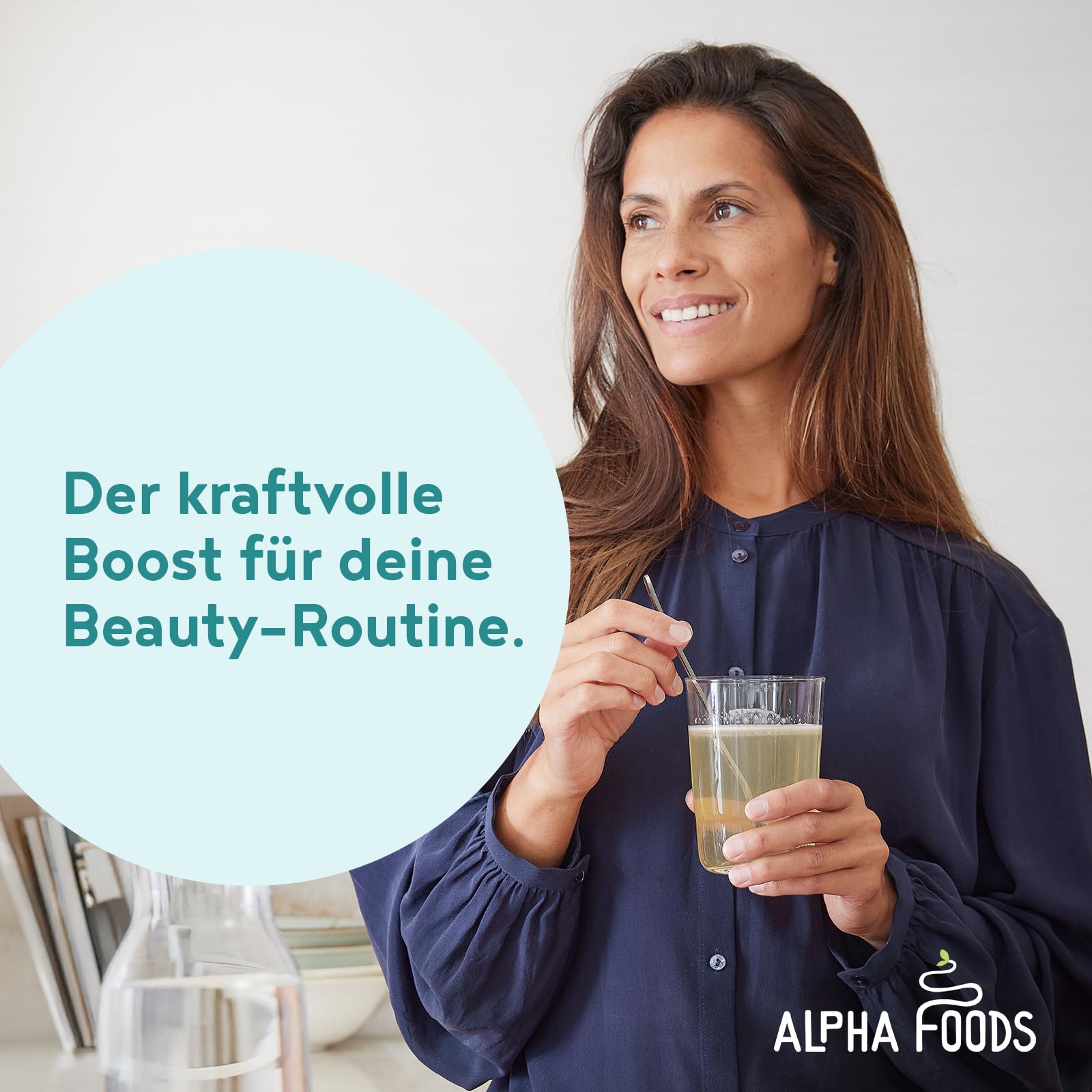 Collagen Pulver [2x 400g] | Premium Kollagen Hydrolysat | Peptide Typ 1 & 3 | Hochdosiert Kollagenpulver mit Hyaluronsäure und Elastin | Geschmacksneutral | in Deutschland hergestellt | Alpha Foods