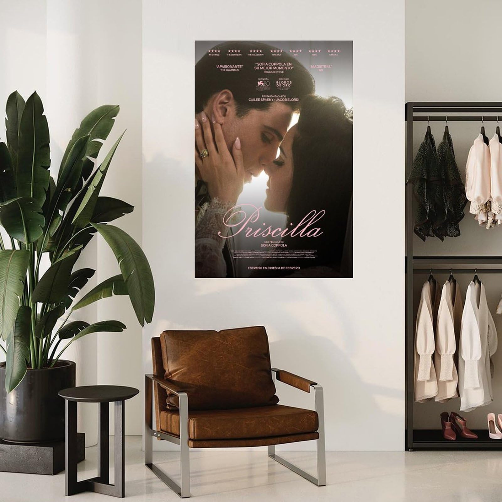 Amazon.com: Priscilla 2023 Movie Poster (9) Canvas Painting