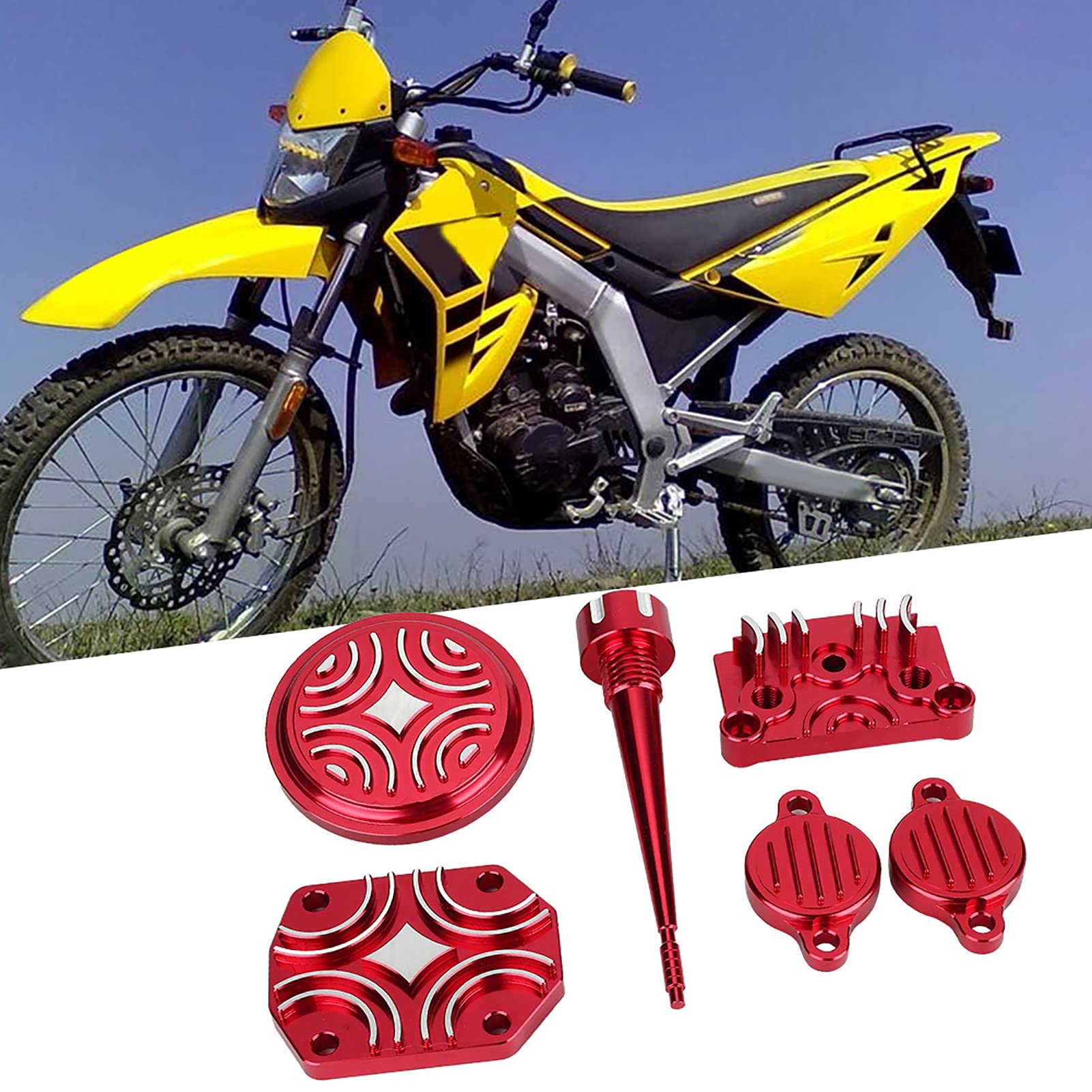 Zestaw do Stylizacji Silnika Pasujący do Motocykli Lifan