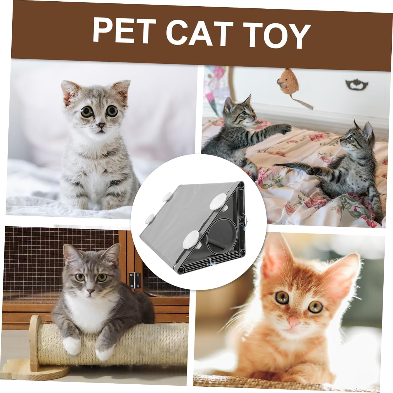 Cat Tunnel Toy Comfortable Cat Plaything Breathable Tunnel Pet Exercise and Interaction Activity for Fun and Exploration