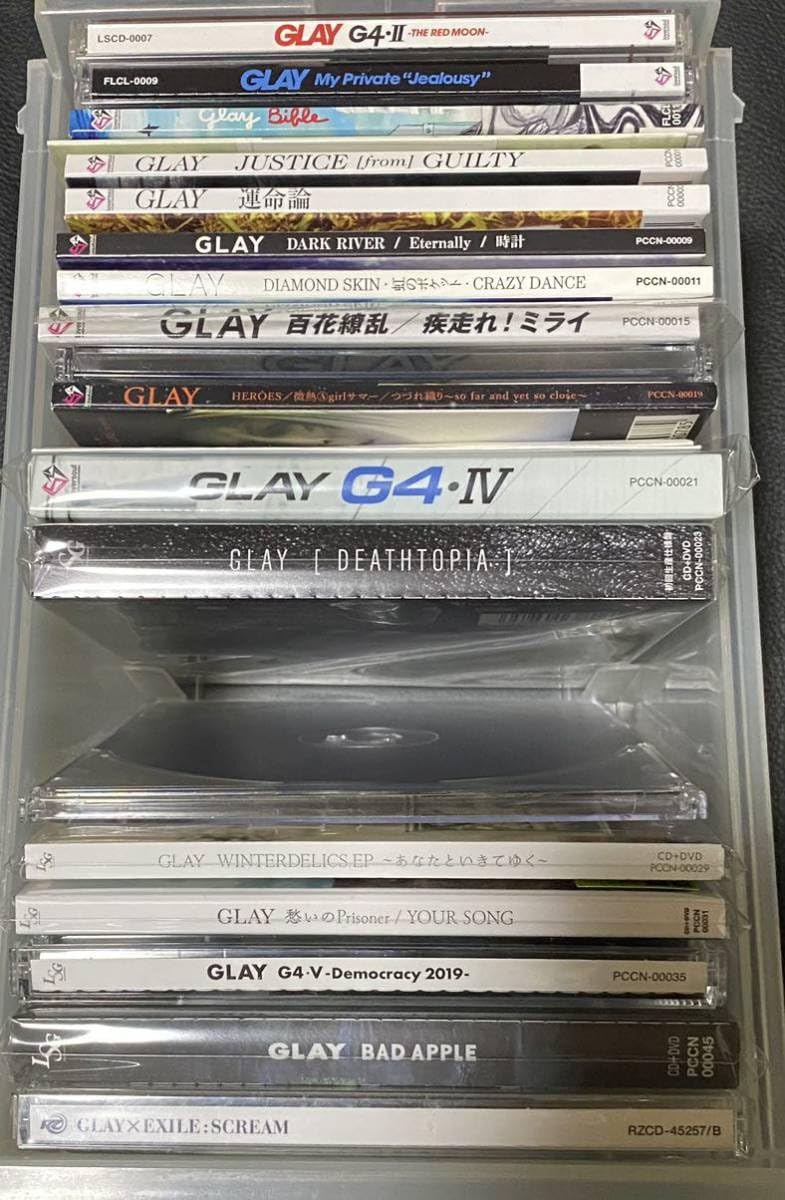 Amazon.co.jp: GLAY CD 約80種セット まとめ売り シングル・アルバム