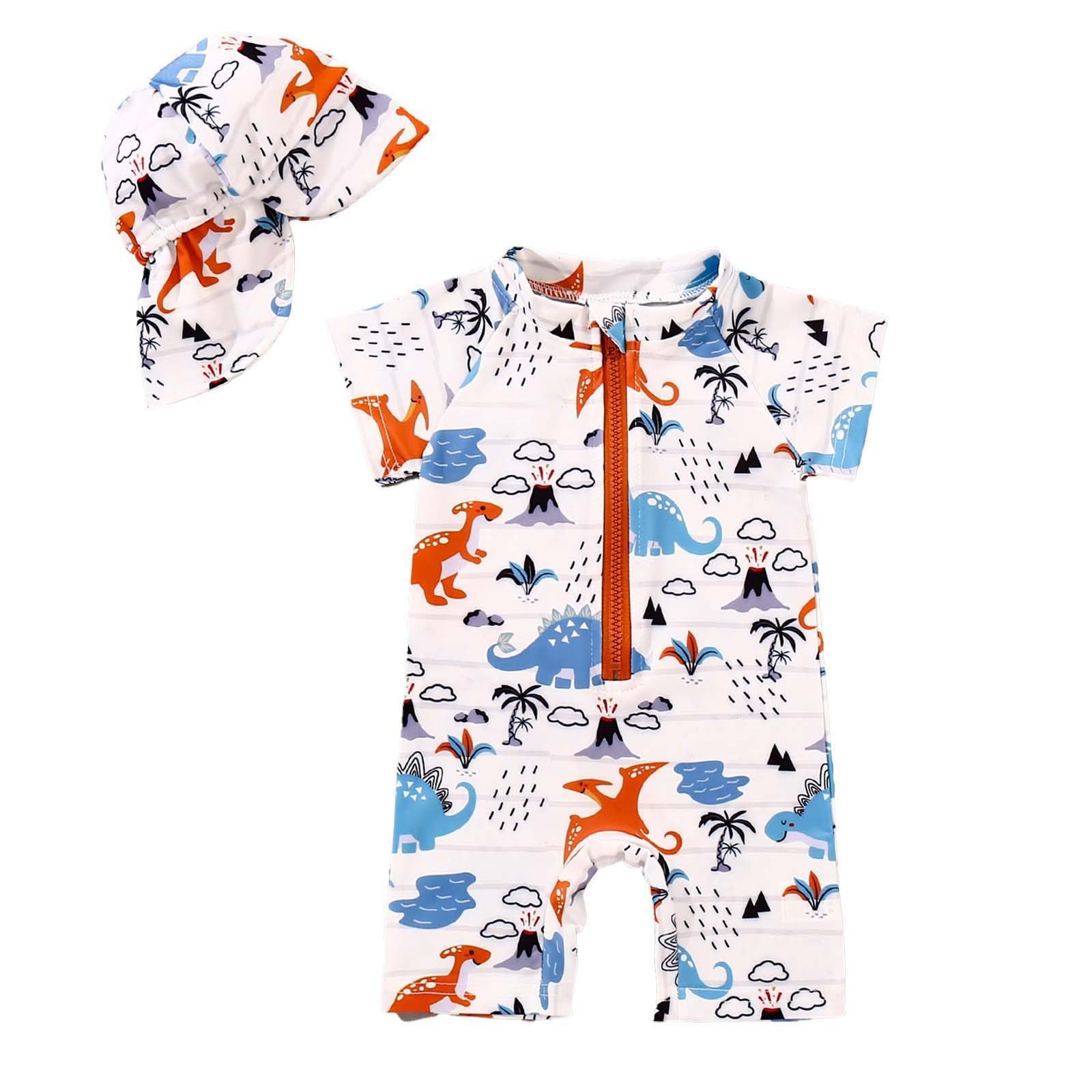 Maillot de bain enfant une pièce avec t-shirt anti UV confortable