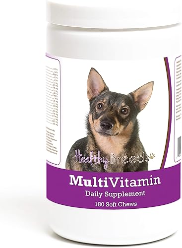 Miniatura 33 de Healthy Breeds Bulldog Multivitamínico Masticable Suave para Perros 180 Recuento