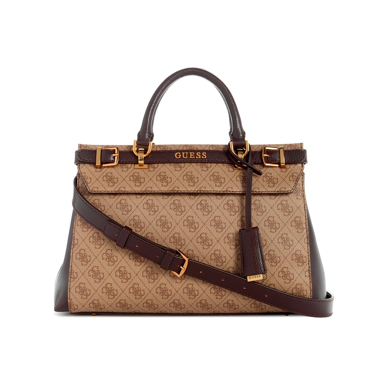 GUESSWomens Sestri Logo Luxury Satchel