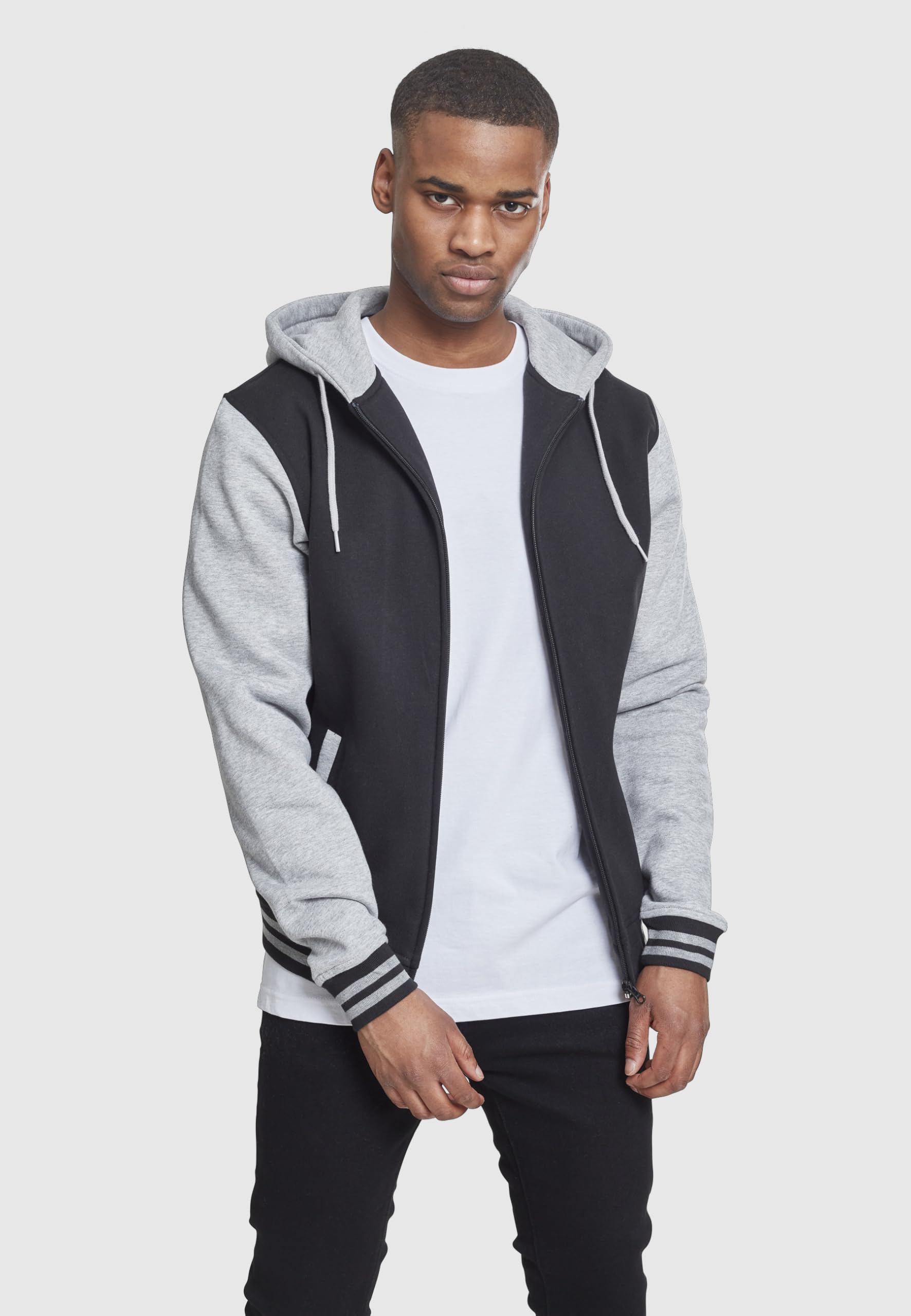 Urban Classics Herren 2-Tone Zip Hoody