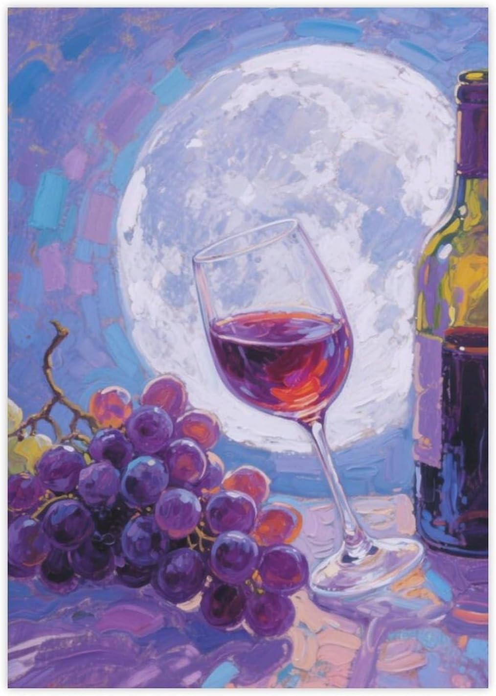 Cute Stickers Waterproof Funny Purple Grape Wine Stickers for Water Bottles Laptop Decor