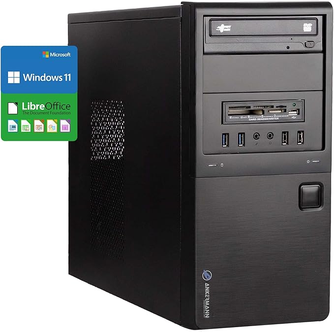 Ankermann Office Work V2 PC | Intel Core i3 10105 | Intel UHD 630| 16GB ...