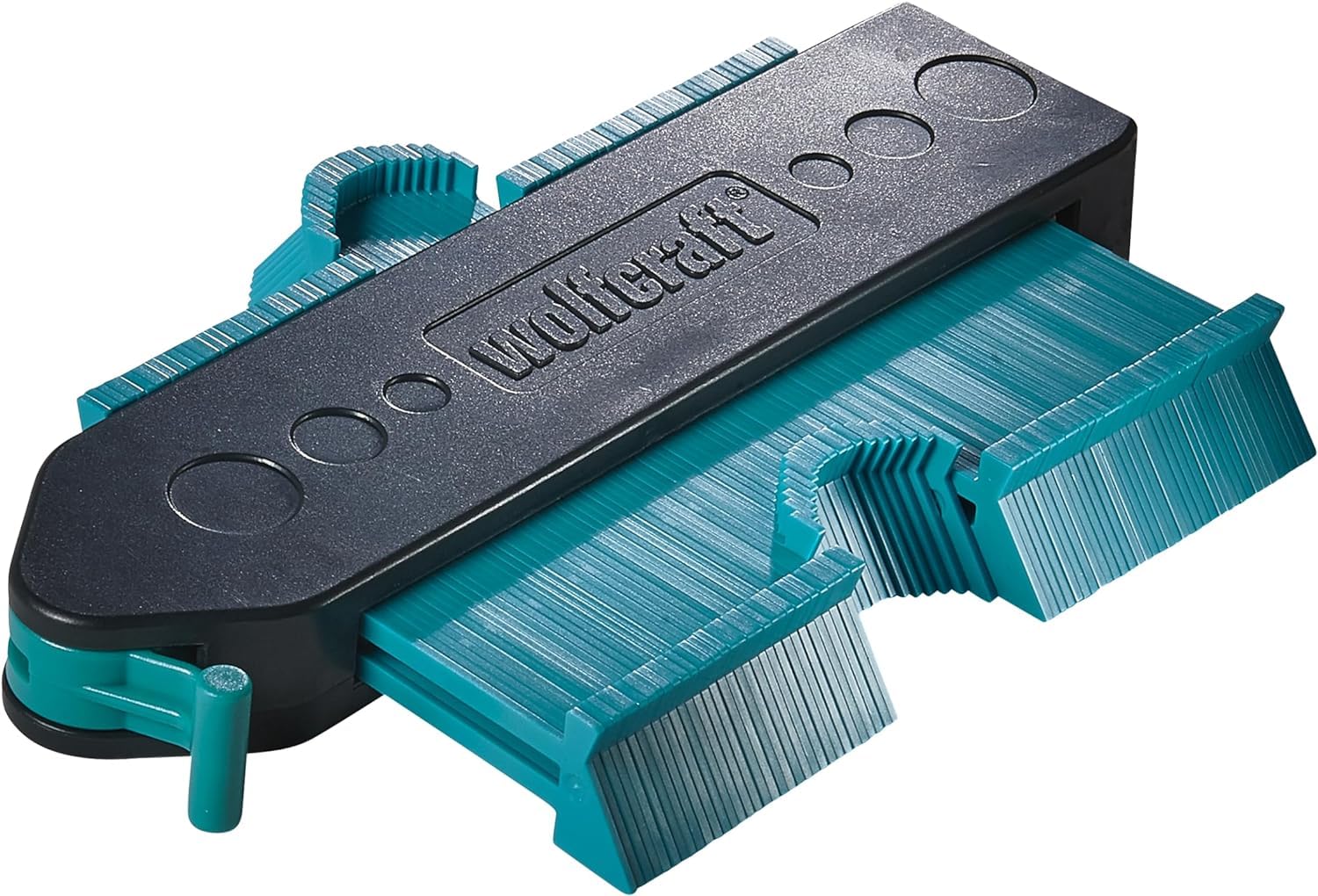 wolfcraft 6949000 Copieur de Contour Verrouillable, Jauge de Contour, Copieur de Forme - 130 x 30 mm