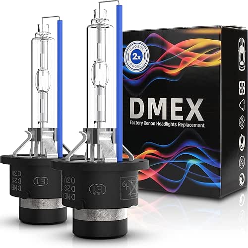 DMEX D2S HID Headlight Bulbs 6000K Cool White Xenon 35W