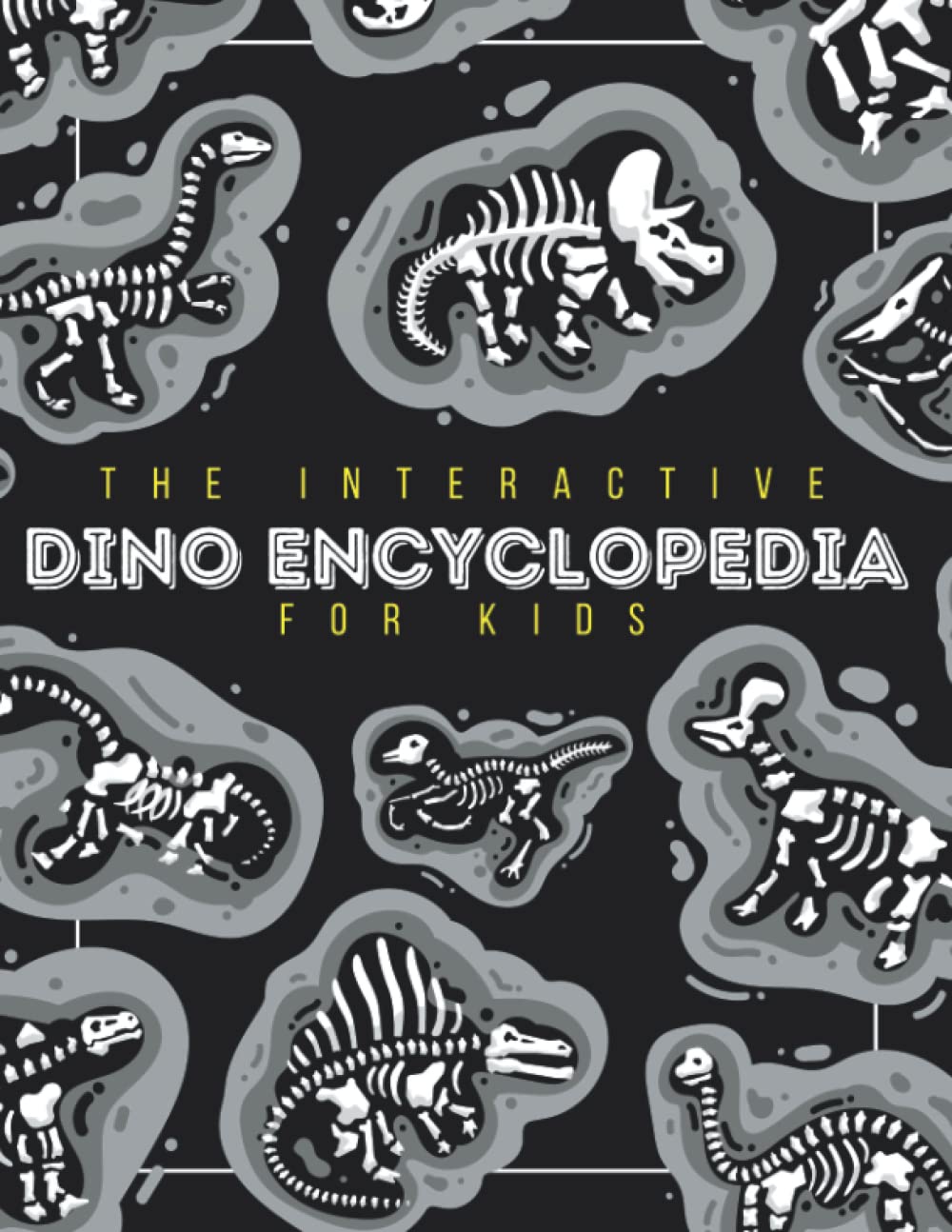 The Interactive Dino Encyclopedia for Kids: Prehistoric Dinosaur Coloring and Information Book - Educational Activity Pages & Fun Facts for Kids Ages 4-8