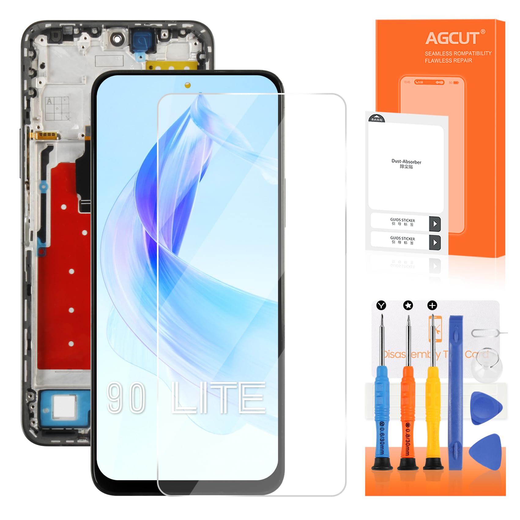 Écran de Rechange Honor 90 Lite 5G LCD Affichage Haute Précision CRT-NX1 - 8