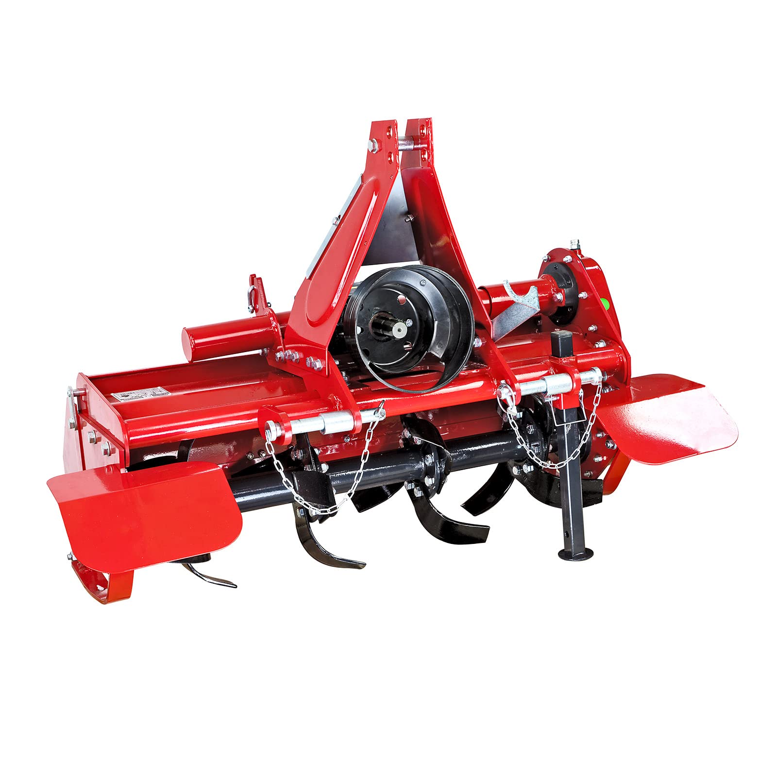 DEMA Bodenfräse 105 cm – Ackerfräse, Heckfräse, Erdfräse, Traktorfräse, für Traktoren 20–30 PS, robust & leistungsstark, ideal für Garten, Feld, Beetvorbereitung & Bodenbearbeitung
