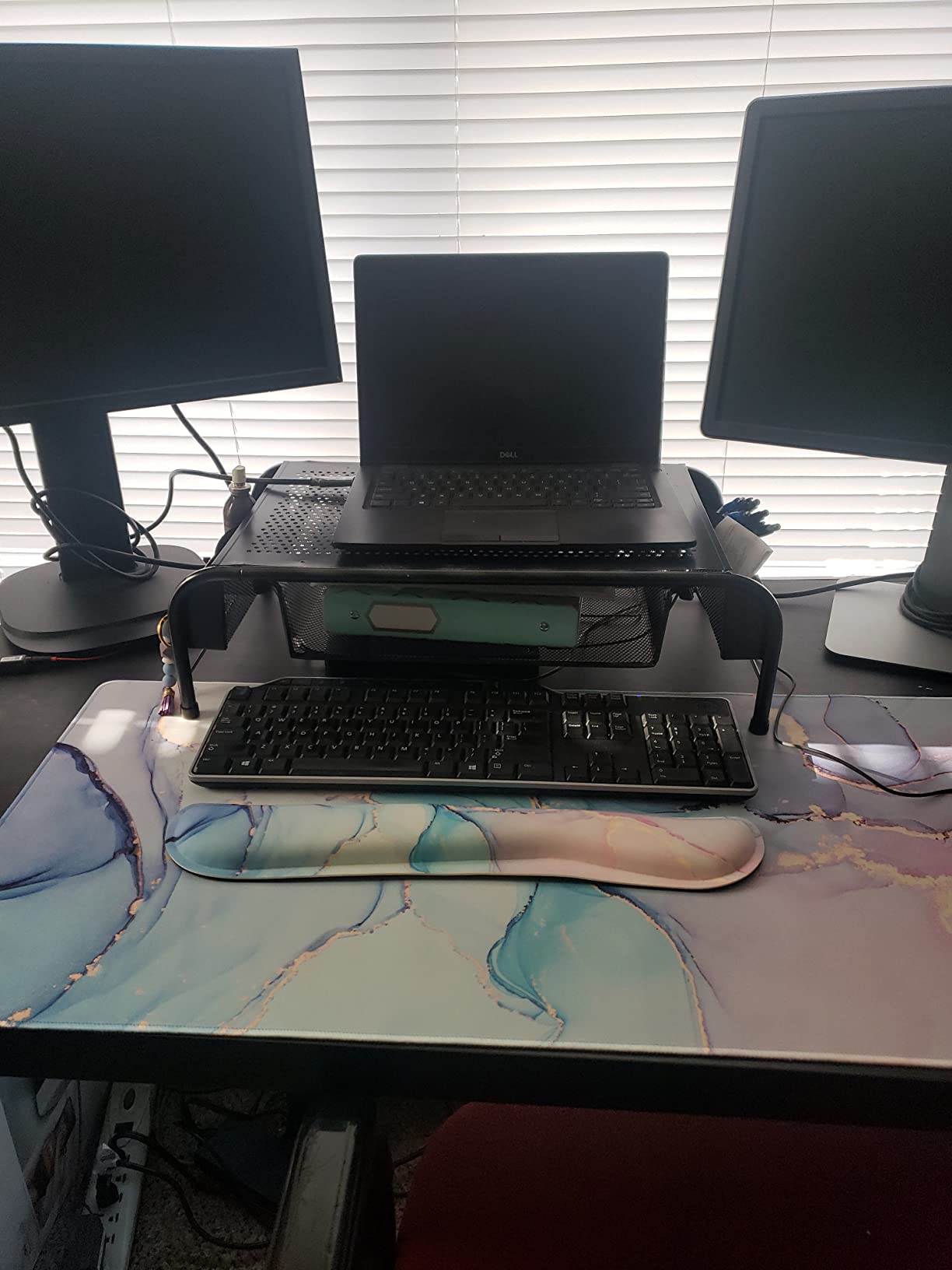 6/mo Finance SimpleHouseware Metal Desk Monitor Stand Riser with