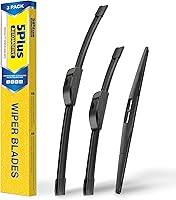 Vista 21 de Escobillas para limpiaparabrisas de repuesto para Lexus NX200t NX300 NX300h 2021, 2020, 2019, 2018, 2017, 2016 y 2015, escobillas de 26 + 16