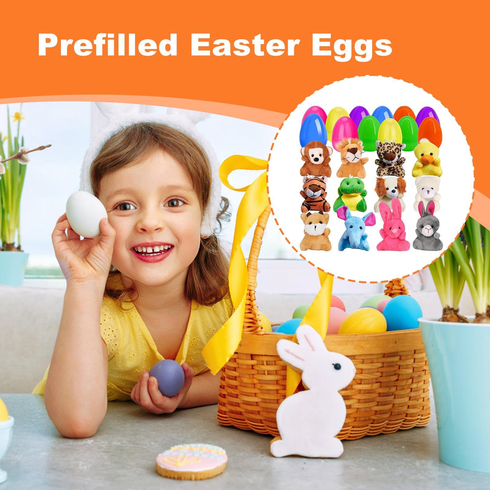 Œufs De Pâques Préremplis – Lot De 12 Avec Petites Voitures à Remonter – Cadeau Pour Enfants 3-8 Ans