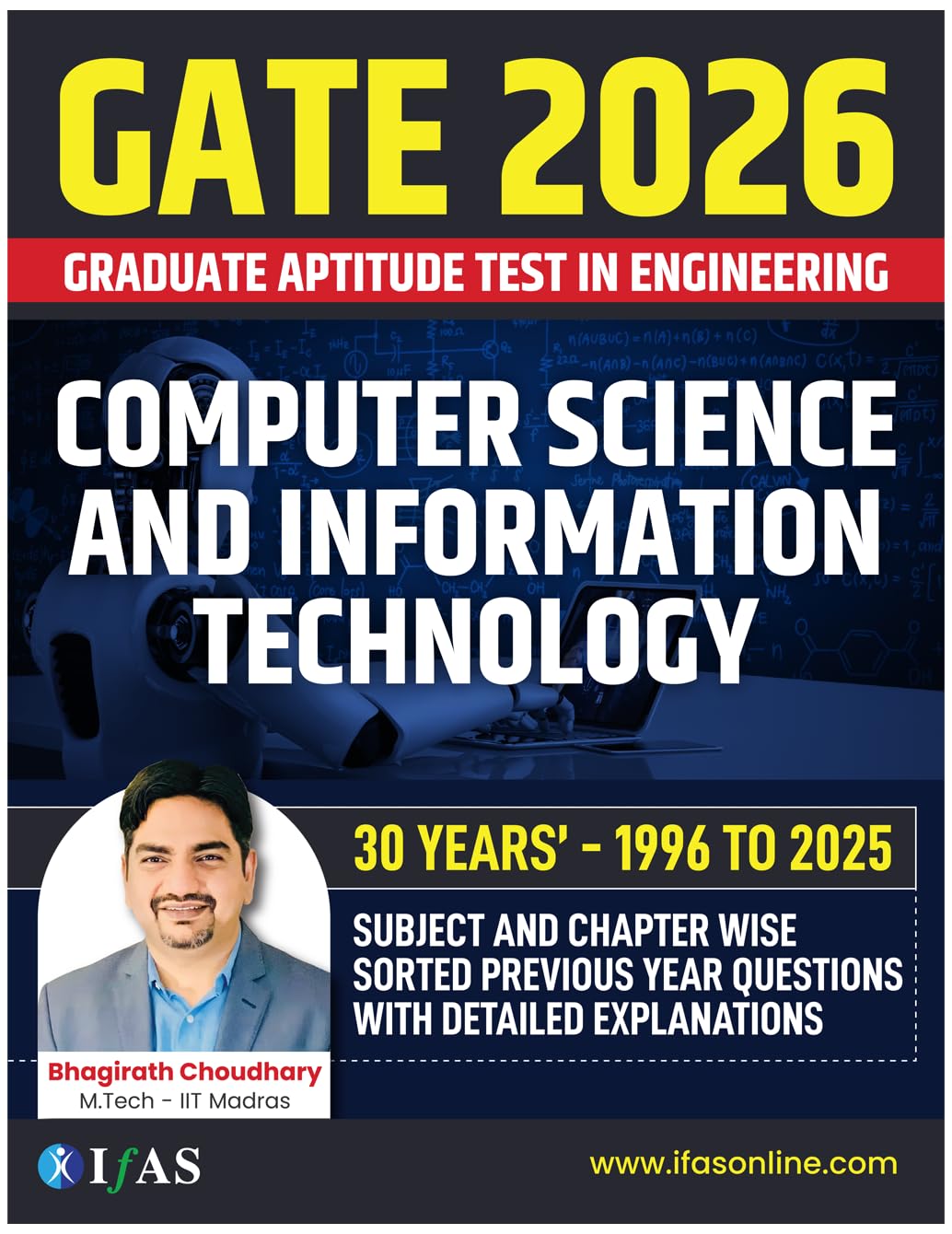 GATE Computer Science & IT Engineering Book 2026 | GATE CSE 30 Years Previous Year Solved Paper (1996 – 2025) | Best Seller PYQ for GATE Computer … 2026 Book – Previous Years Solved Paper) GATE Computer Science & IT Engineering Book 2026 | GATE CSE 30 Years Previous Year Solved Paper (1996 – 2025) | Best Seller PYQ for GATE Computer … 2026 Book – Previous Years Solved Paper)