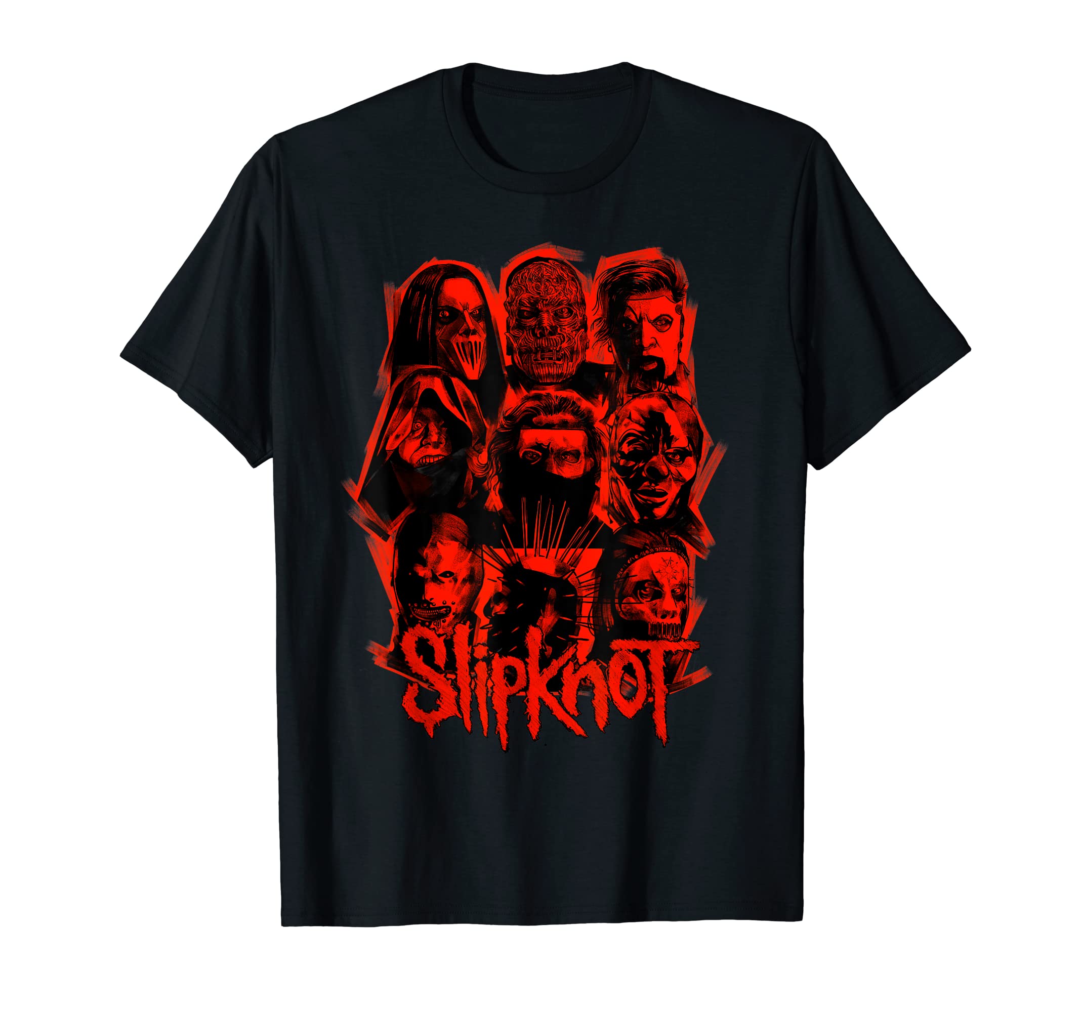 Slipknot スリップノット　バンドTシャツ　赤　M Slipknot バンドTシャツ スリップノット Red Jump Suits 20th