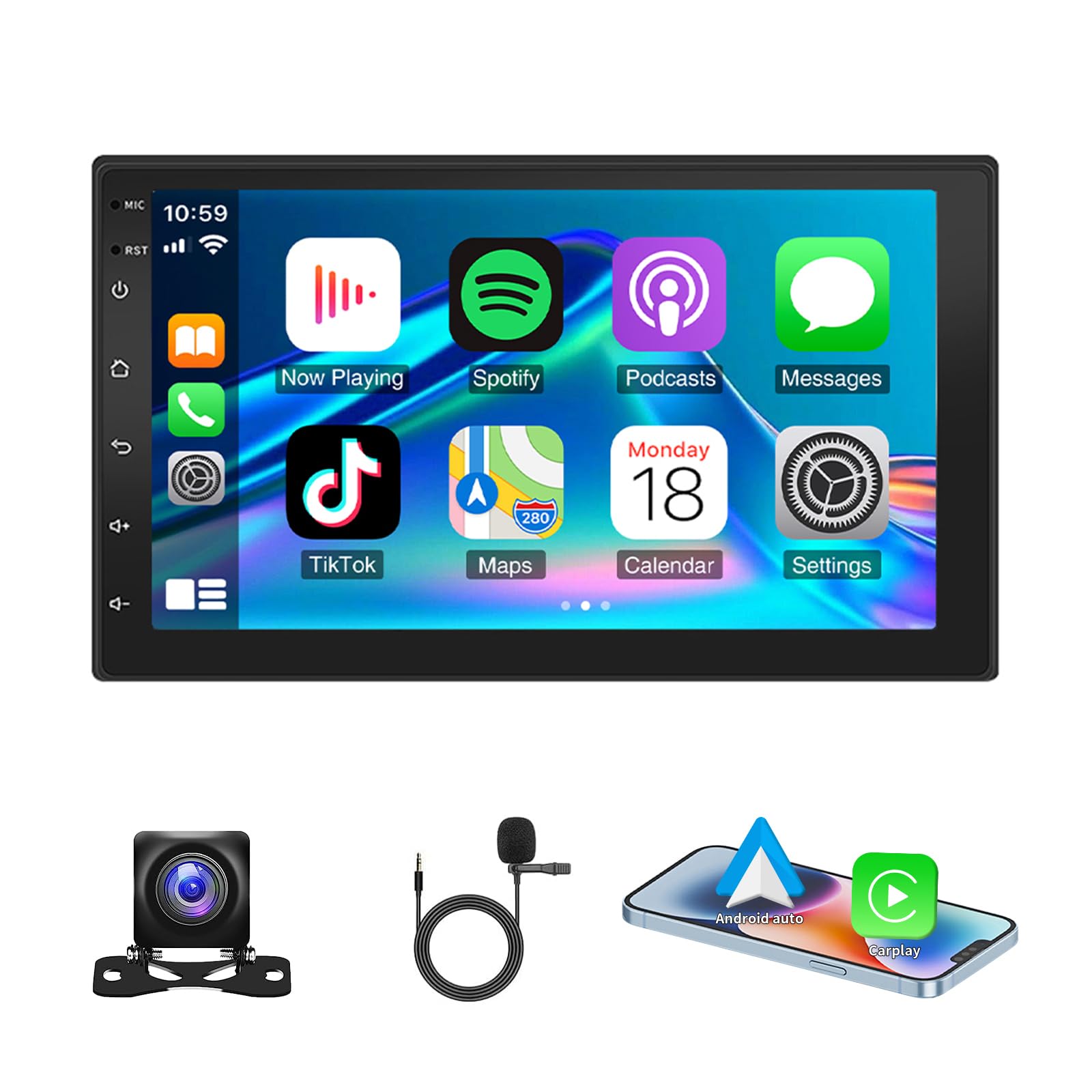 Amazon.com: 7inch Android 14 Car Stereo Radio for Isuzu NNR/NPR