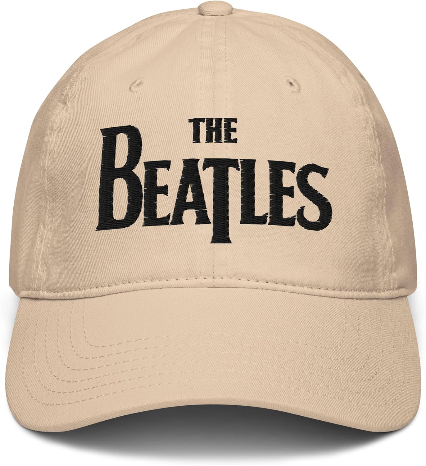 The Beatles - Black Logo Adjustable Baseball Hat