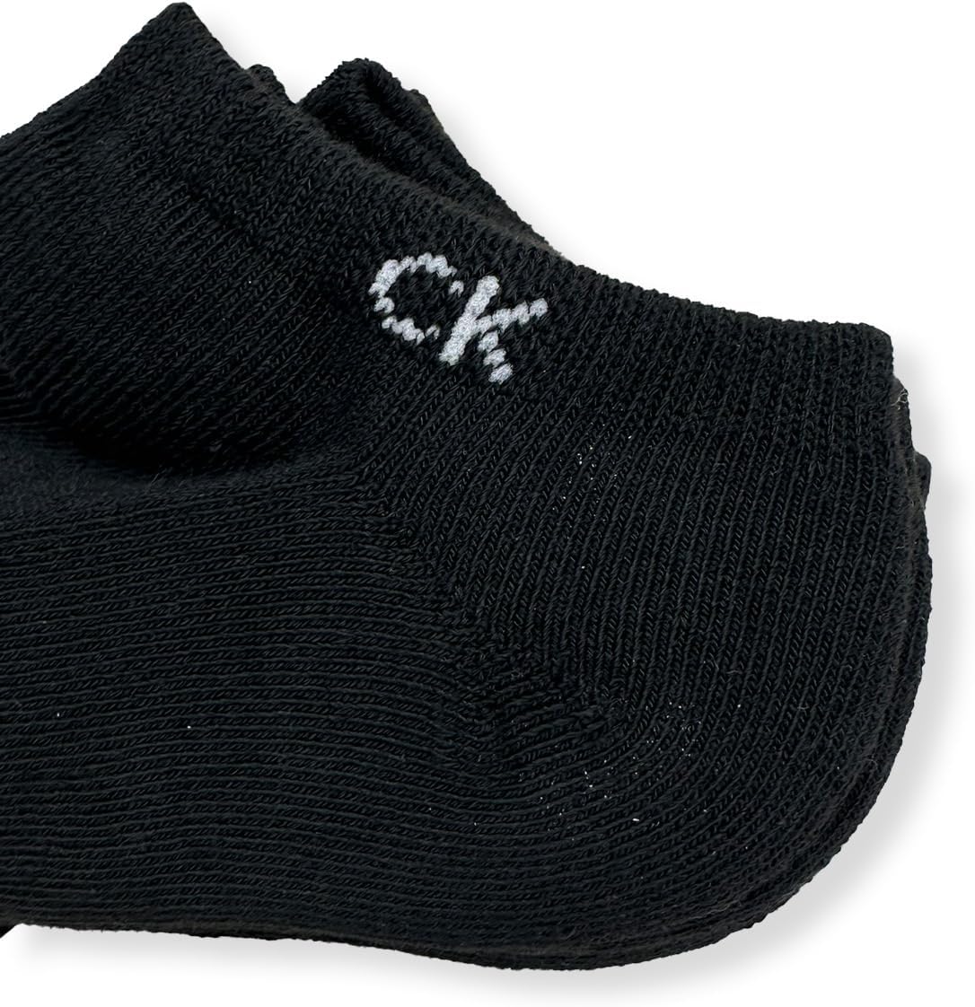 Calvin Klein Men's Basic Cushion No Show Sock - 6 Pack, 213NS04, Black, O/S - Image 4