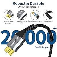 Vista 5 de Cable de disco duro micro B a USB C de 10 Gbps (1.6 pies), USB C a cable de disco duro externo para Seagate WD, Toshiba Westgate, MacBook Air, iPad