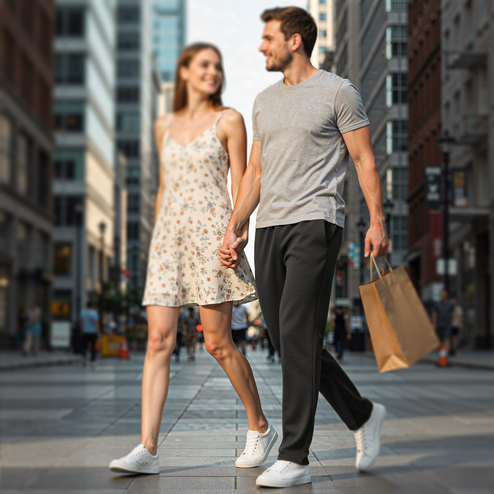 BULLIANT Jogginghose Herren 2er Sporthose Lang Sweathose Jogger