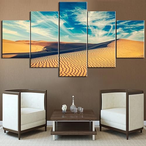 Vista 350 de Paisaje de 5 piezas pintura sobre lienzo