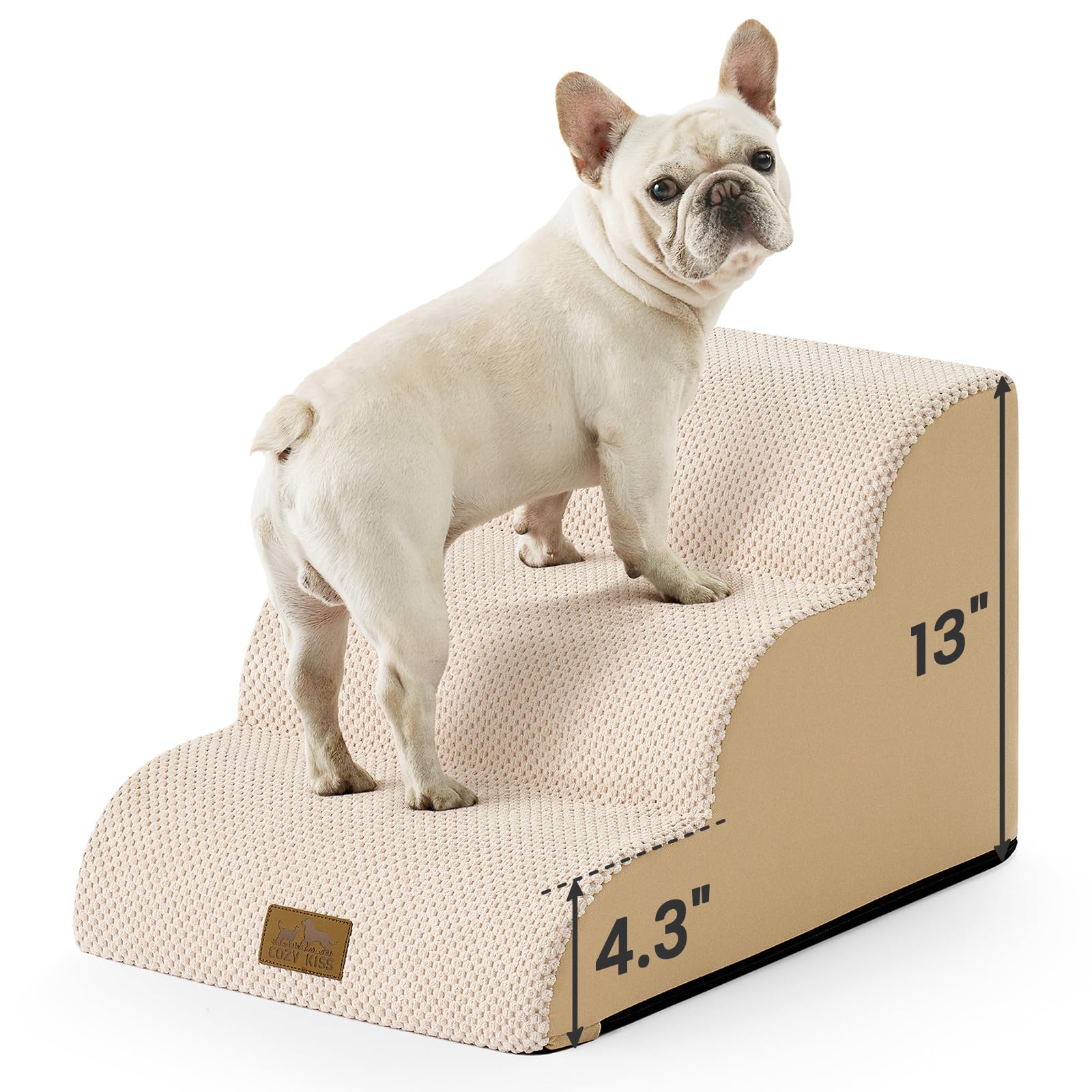 COZY KISS 3-Step Dog Stairs