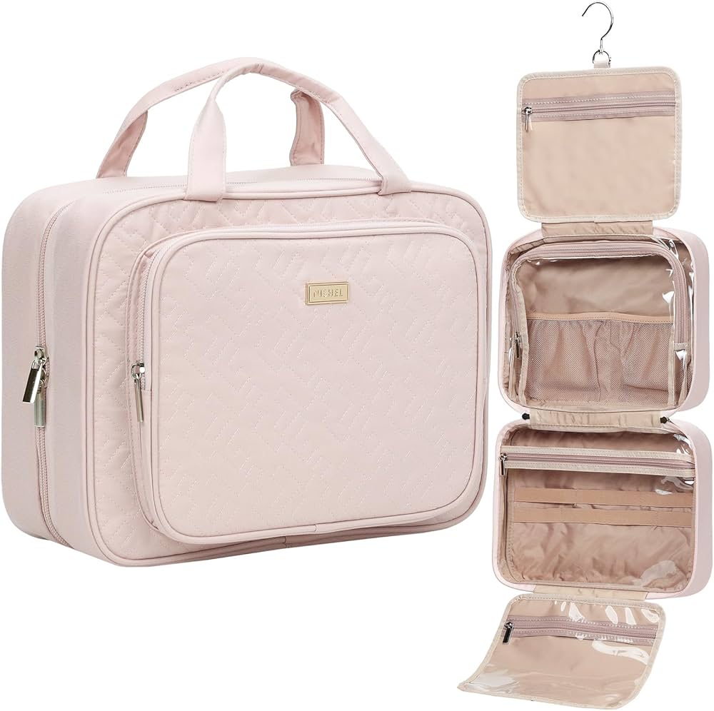 Amazon.com : NISHEL Travel Toiletry Bag for Women, Makeup ...