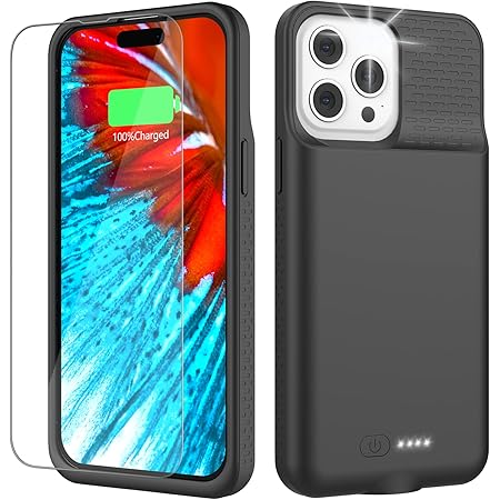 Fey Battery Case For IPhone 12 Pro Max, 6000mAh Extended Battery Power - View #4
