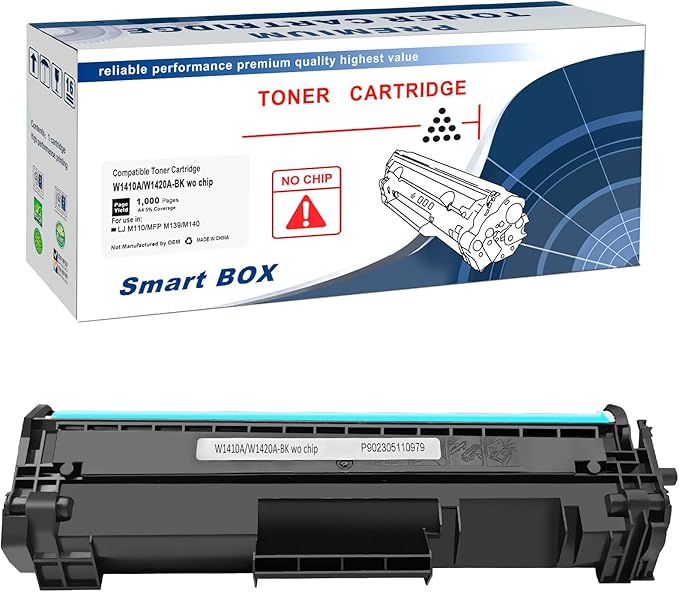 HP 142A Toner Nero Originale W1420A Per LaserJet M110w/we, MFP M140w/we 194850740626 - Foto 3