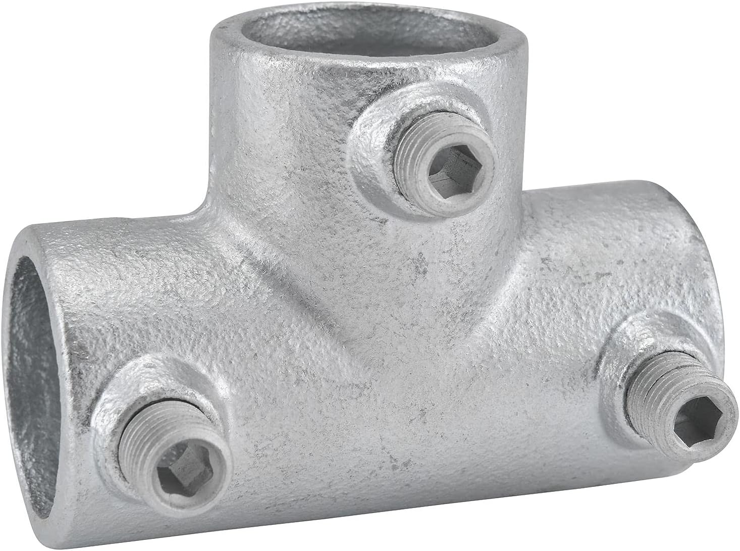 Global Industrial 1-1/4" Size 90 Degree Three Socket Tee Pipe Fitting (1.72" Fitting I.D.)