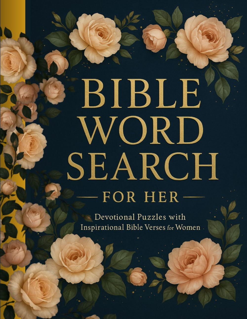 Bible Word Search for Her: Devotional Puzzles with Inspirational Bible Verses for Women