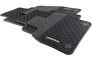 2018-2019 VW Tiguan Front & Rear 5-Seater Rubber Monster Mats