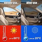 2 Pack Car Window Screen, UV Sunshade Mesh Cover for Privacy & Ventilation