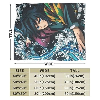 Amazon.co.jp: アニメ 鬼殺隊 冨岡義勇 とみおかぎゆう 毛布