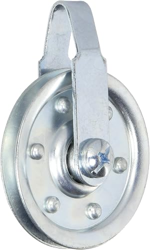 Prime-Line GD 52109 3 In., Pulley with Strap and Axle Bolt (Single Pack)
