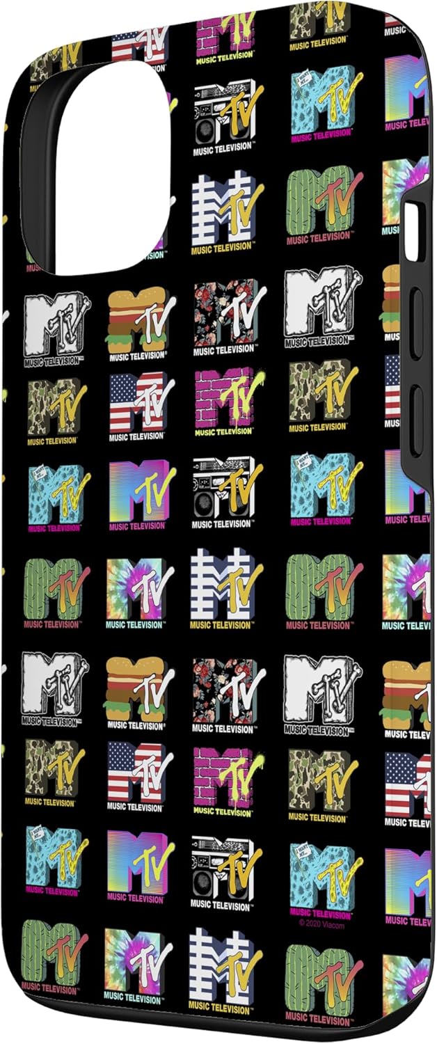 iPhone 13 MTV Music Television Logo Stack Case