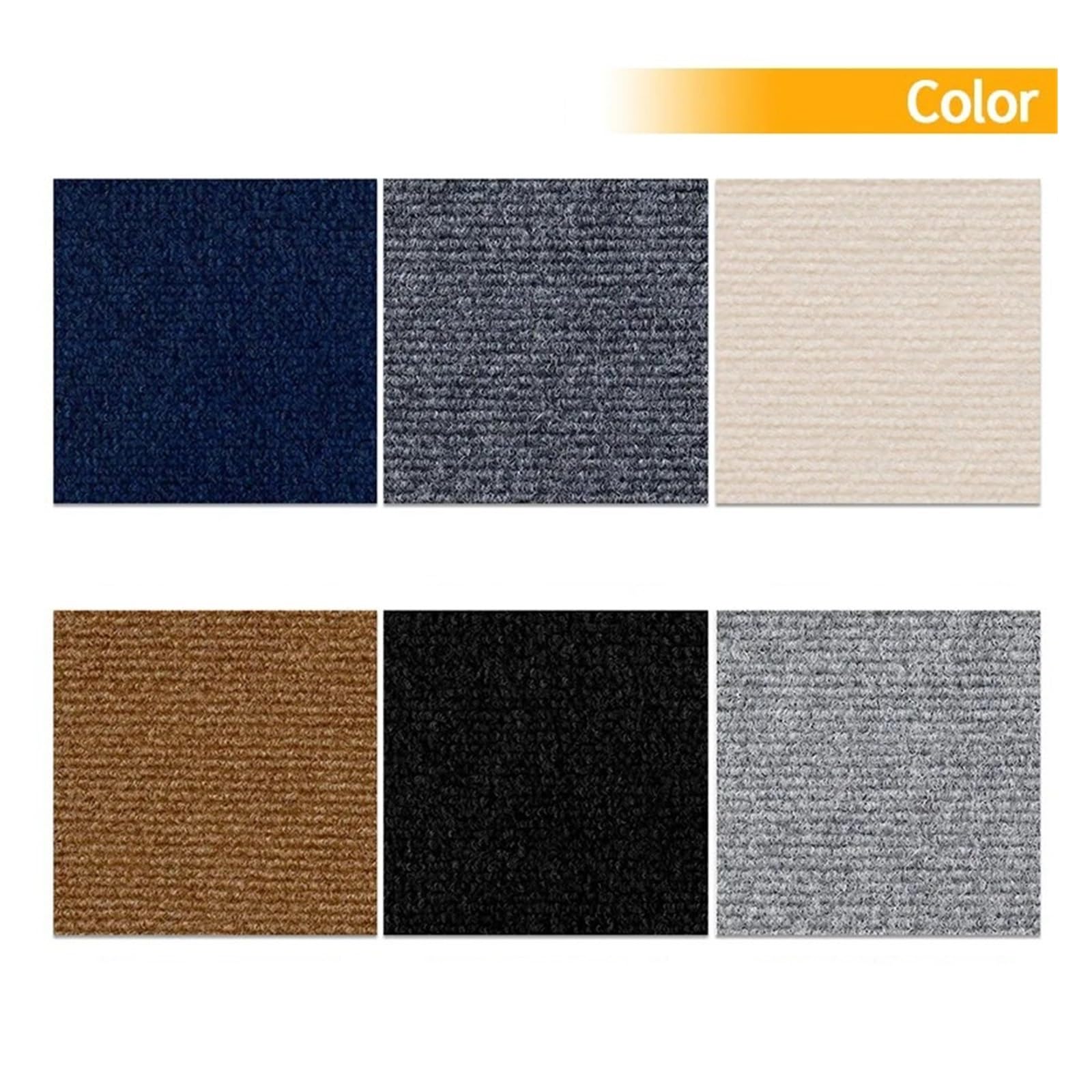 Dalles de moquette à coller, Dalles de moquette auto-adhésives 30 cm x multicolores 10-30 pièces amovibles(Dark Blue,20pcs)
