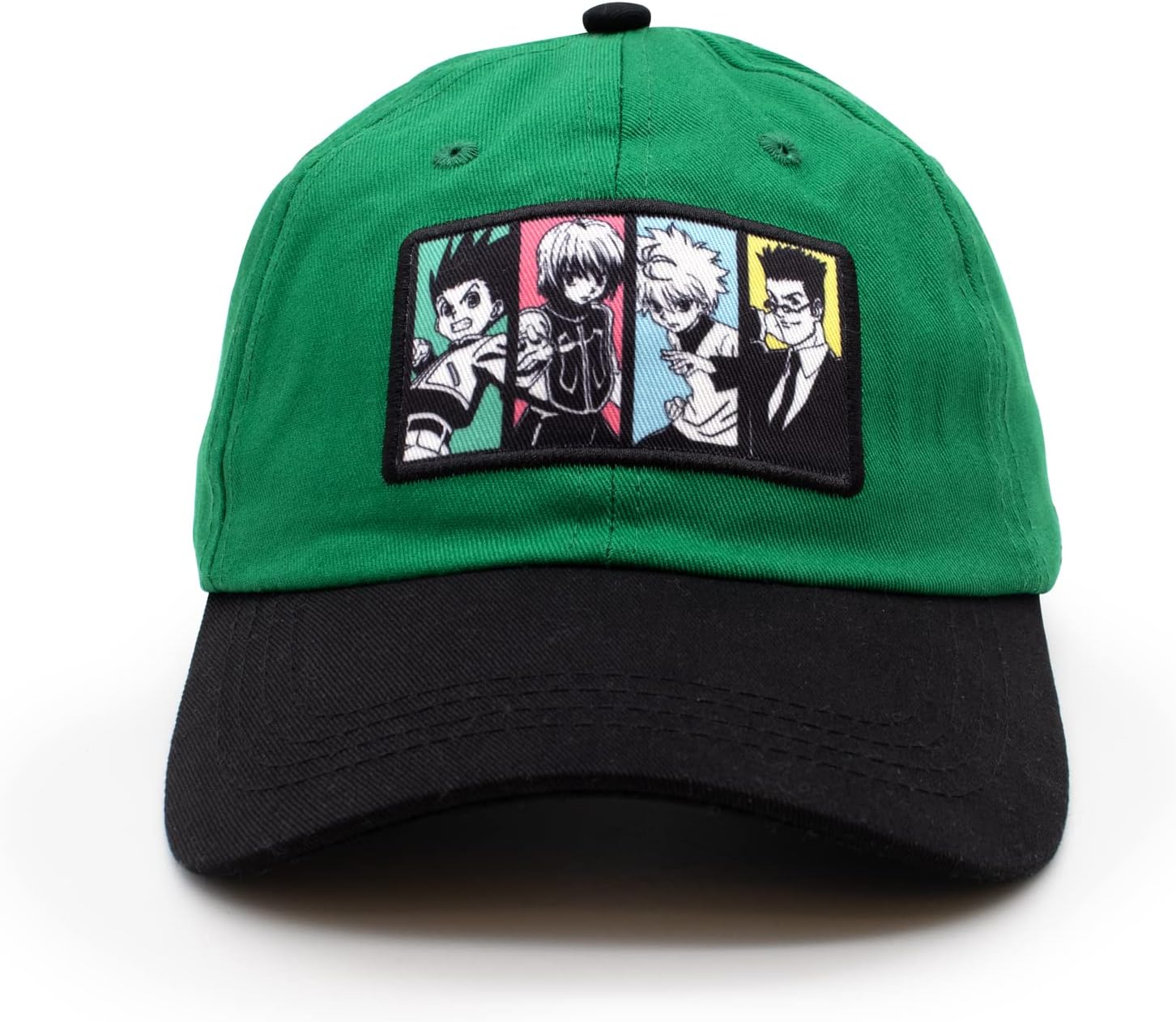 Hunter X Hunter Cap | Gon Freecss, Killua Zoldyck Leorio Paradinight, and Kurapika | Adjustable Baseball Cap- Anime Merch (4 Character)