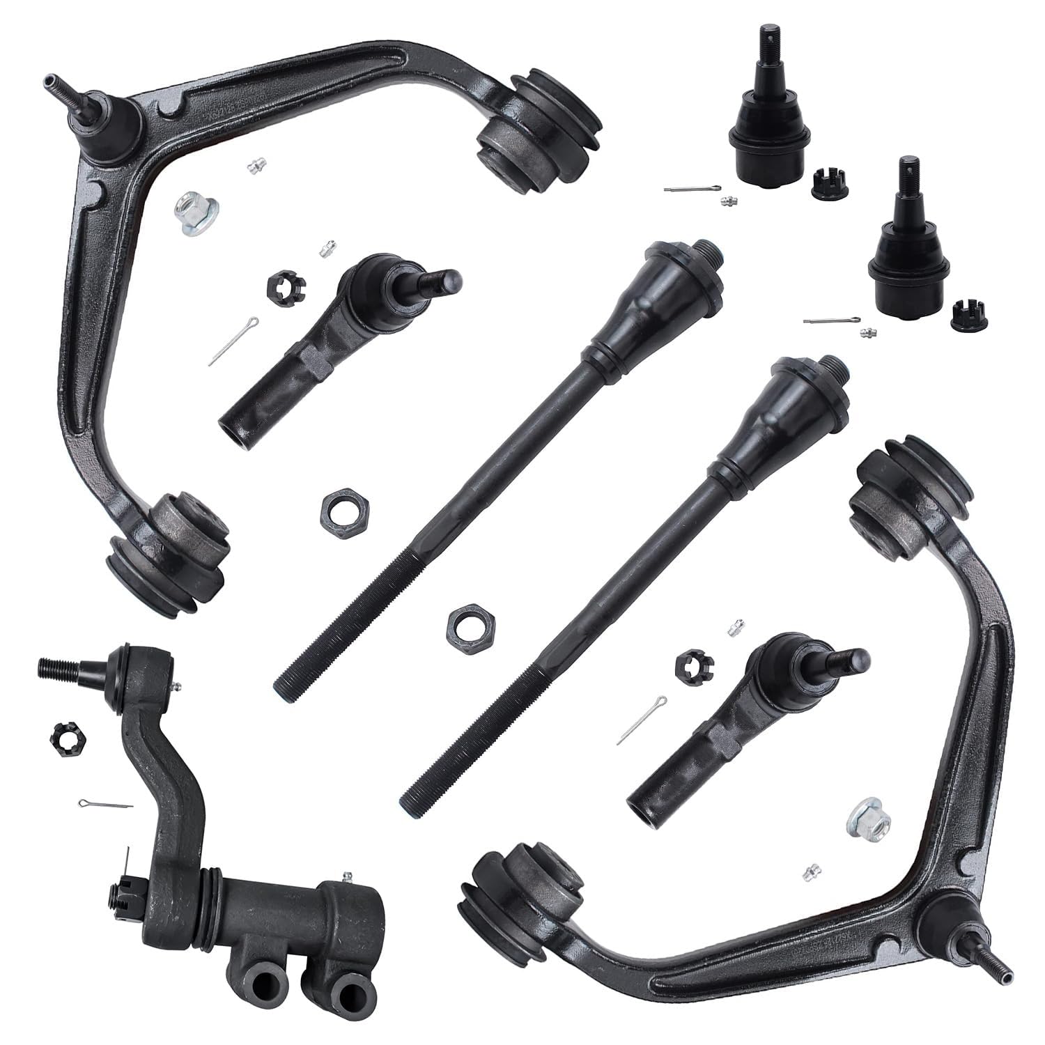 Detroit Axle - Front End 9pc Suspension Kit for 11-19 Chevrolet Silverado